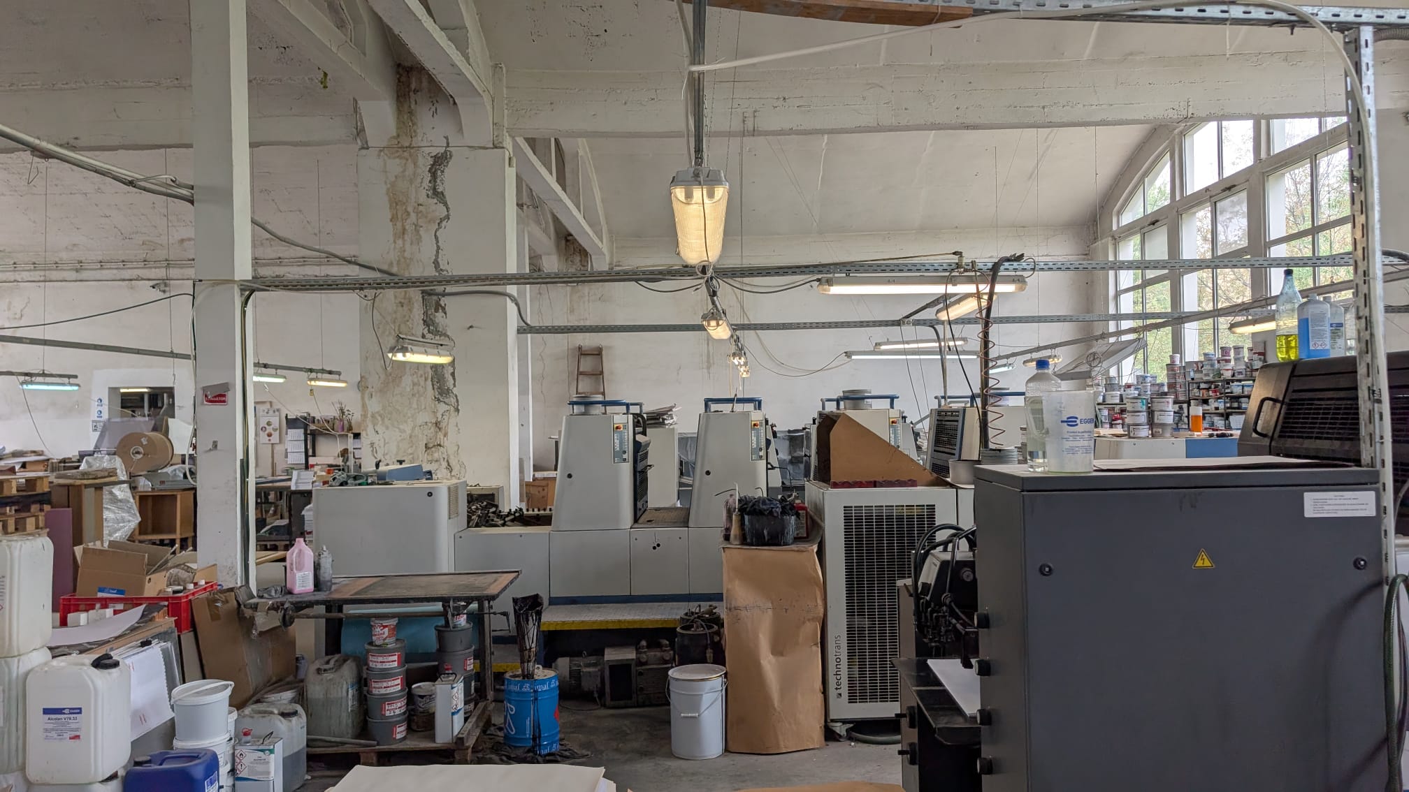 Atelier de productie tipografica